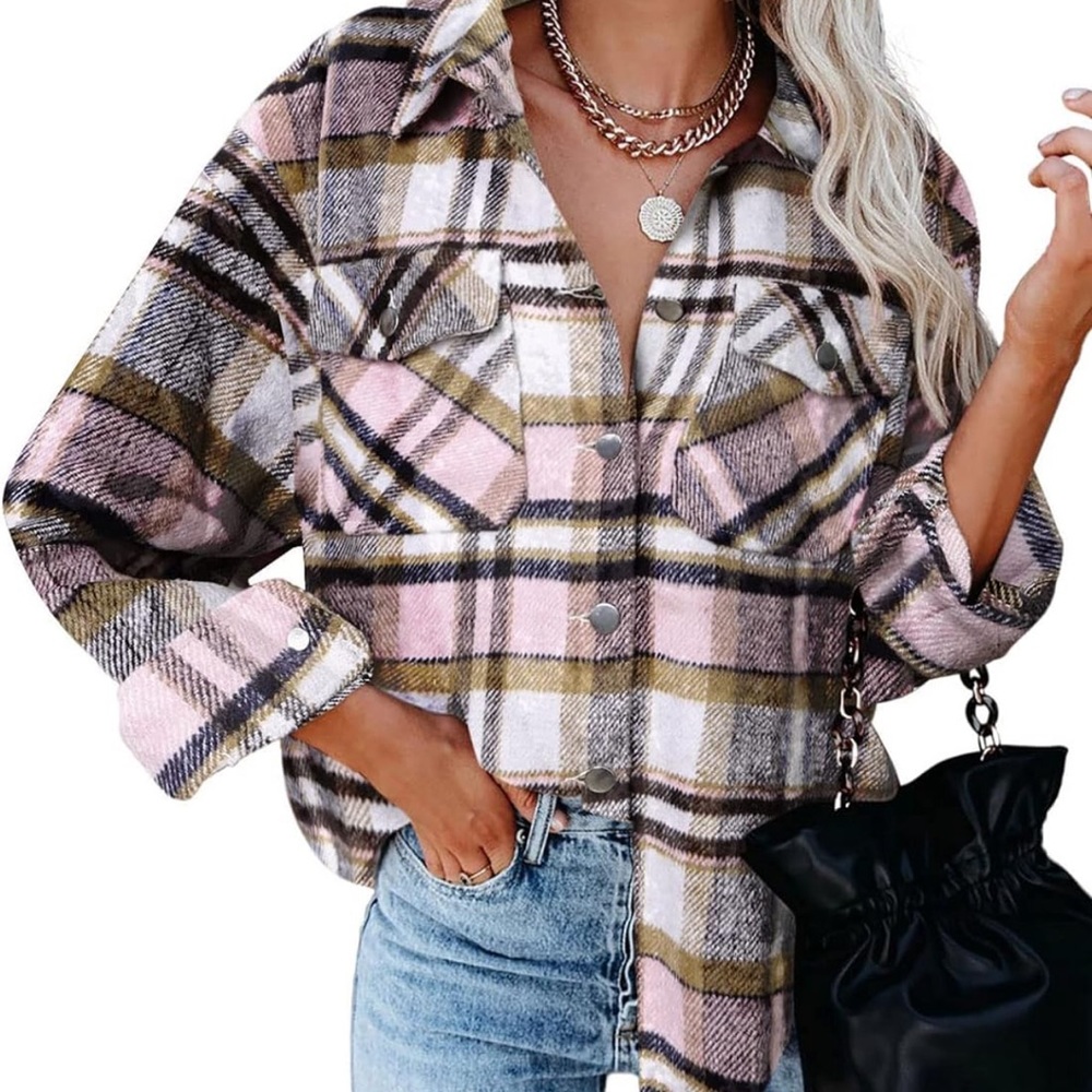 Women’s large shacket